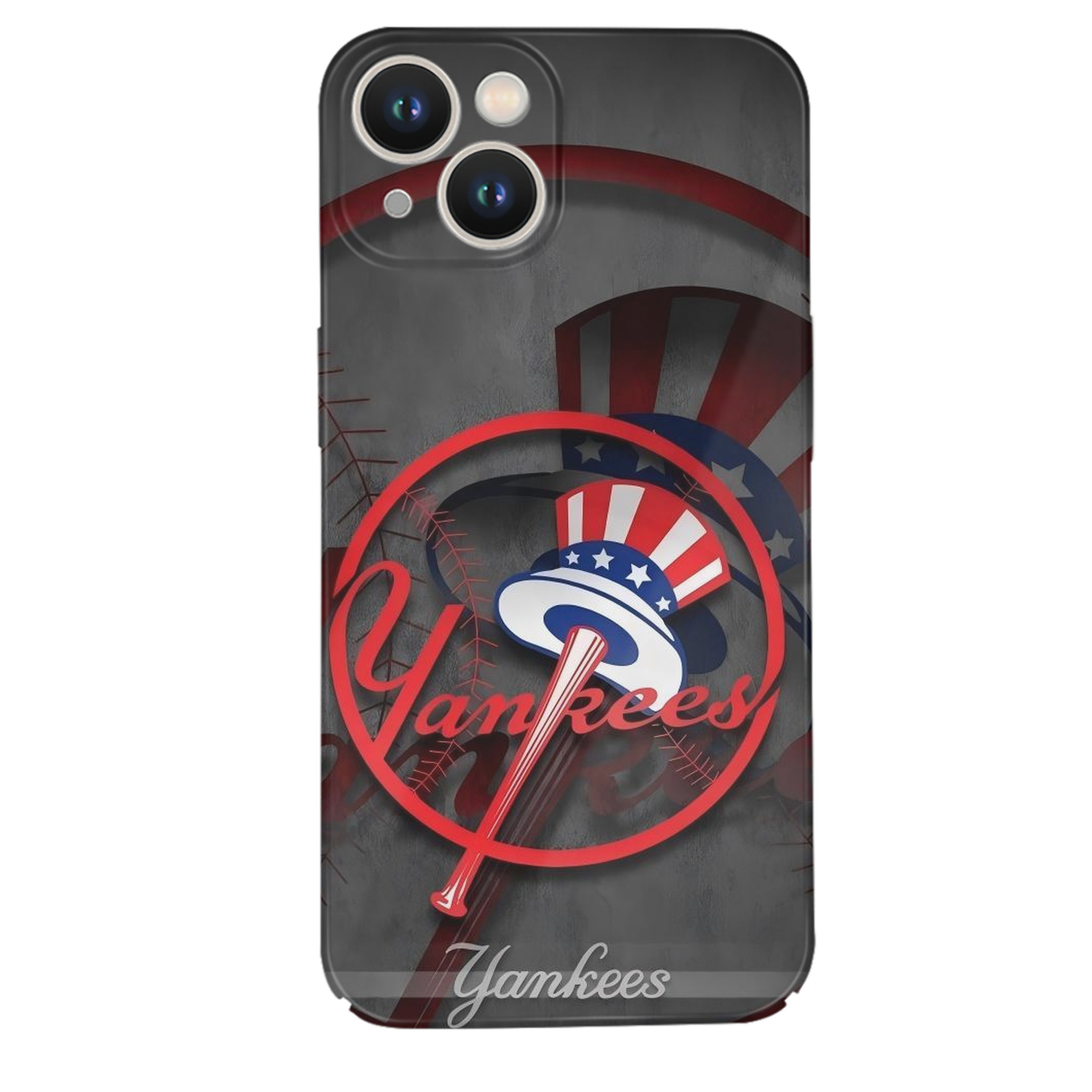 New York Yankees 97 IPhone 14 Series Full-Cover Hard Case – Shockproof With Raised Camera Protection – Precise Cutouts, Wireless Charging Compatible – Durable, Anti-Yellowing, Easy To Clean